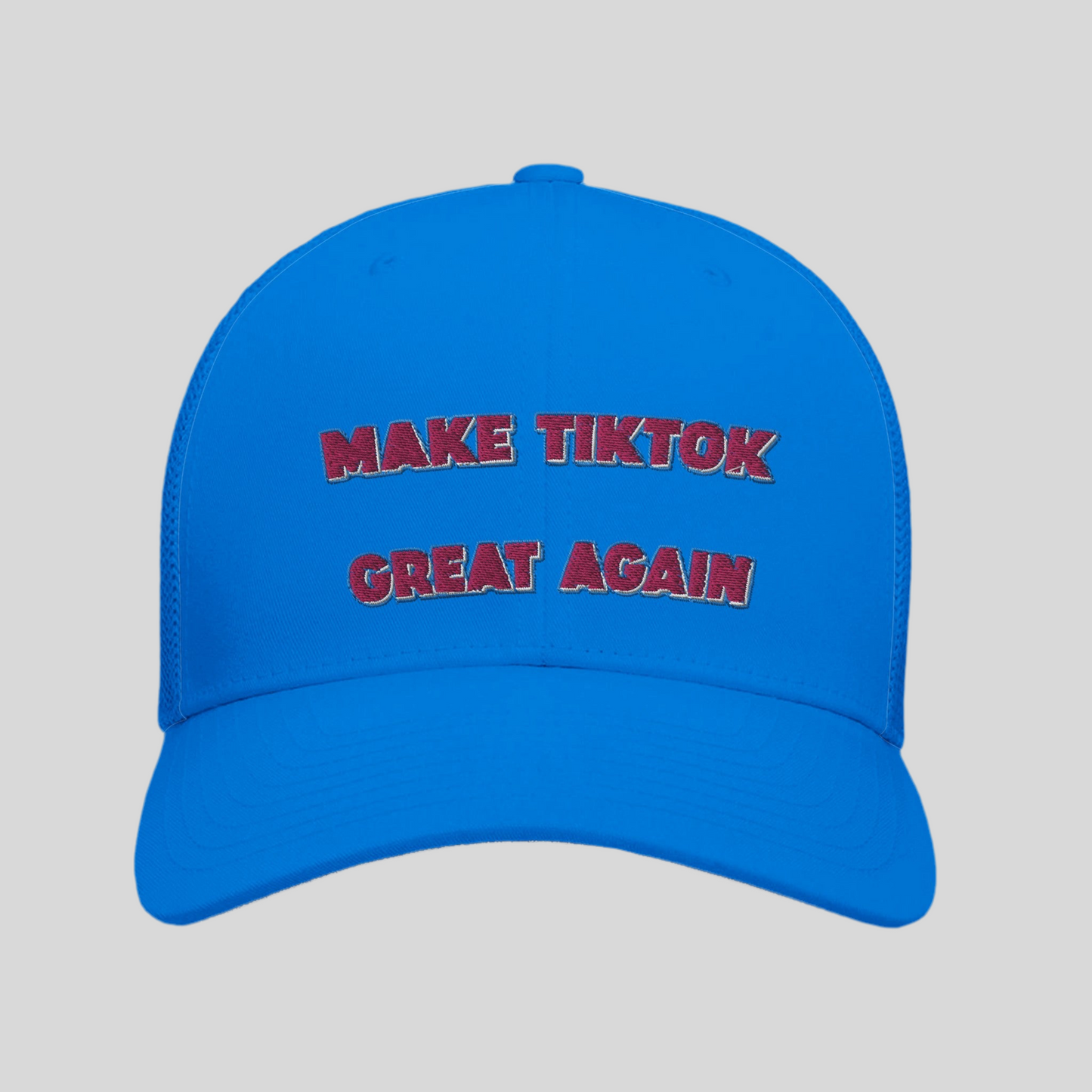 Make TikTok Great Again Adult 6-Panel Trucker Cap | Flexfit 6511